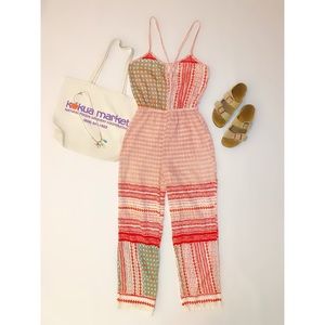 Indo-western Style Sheer Jumpsuit